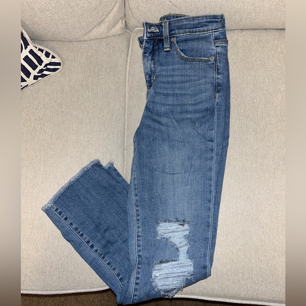 High Waisted Mom Jeans